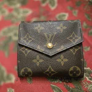 Louis Vuitton Monogram Brown and Gold Wallet